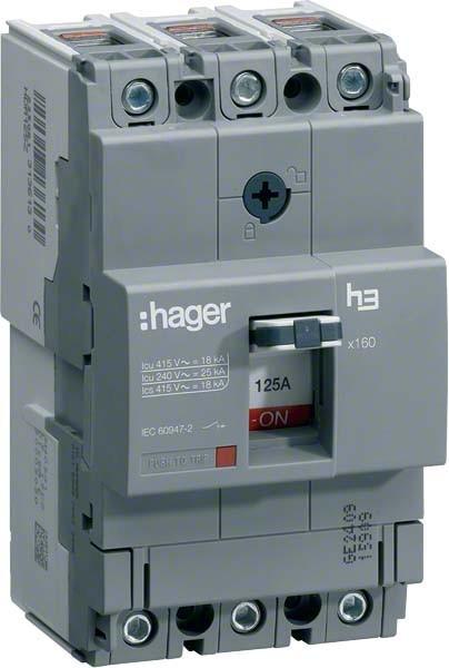 Actual product image Hager HHA160H