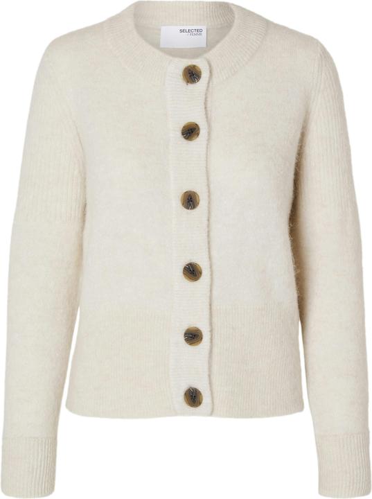 Actual product image Selected Femme Slfsia Ras Ls Knit Cardigan Noos (S)