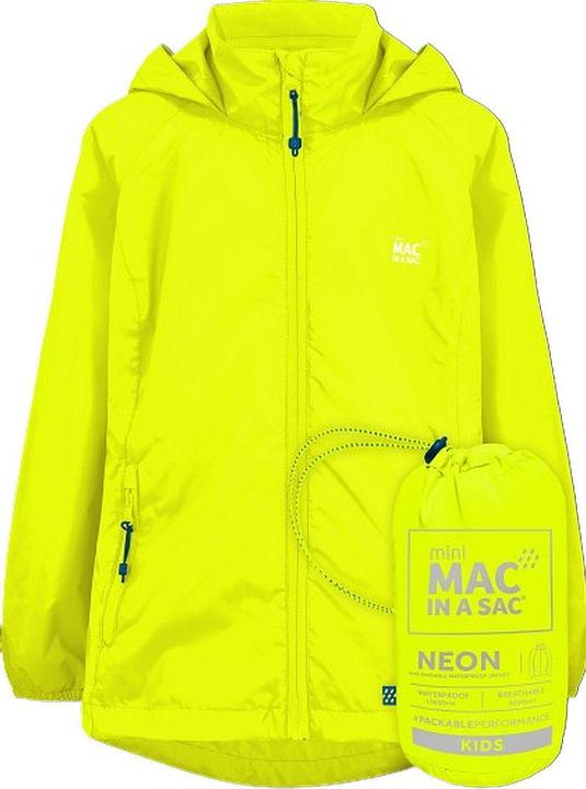 Produktbild Mac in a Sac Regenjacke Kids NEON (2, 3, 4)