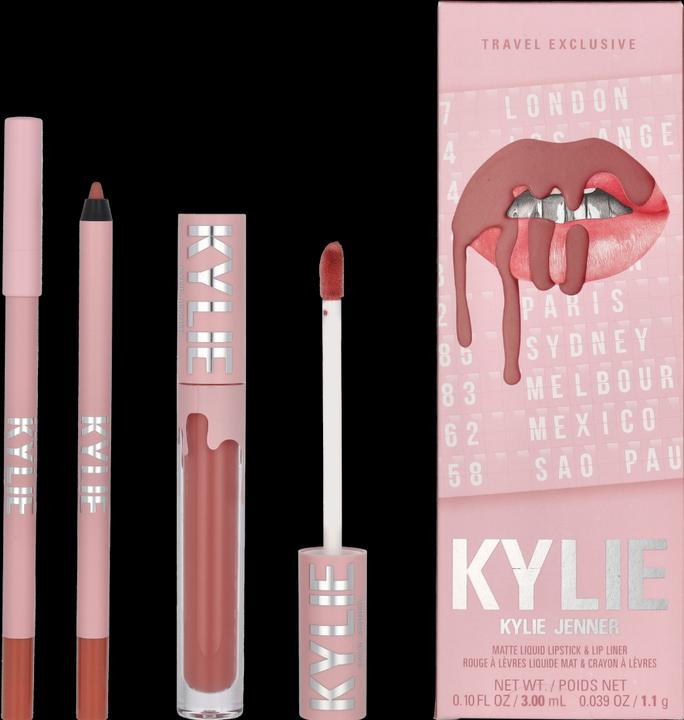 Produktbild Kylie Jenner Kylie By Matte Lip Kit (Lip Liner 1,1gr, 354 - Matte Liquid Lipstick 3ml)