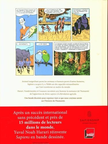 Immagine prodotto Albin Michel Sapiens : la naissance de l'humanité (Francese, Harari Yuval Noah, Casanave D., Vandermeulen D., 2020)