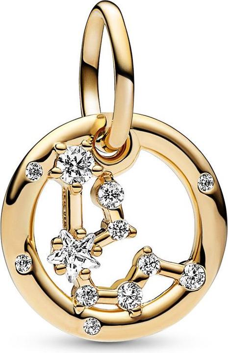 Image du produit Pandora Verseau Zodiac Charm/Beads (Métal, Plaqué or)