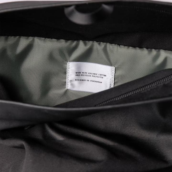 Actual product image Sandqvist Laptop Rugzak / Rugtas / Laptoptas / Werktas - Alfred - Zwart - 13 inch (22 l)