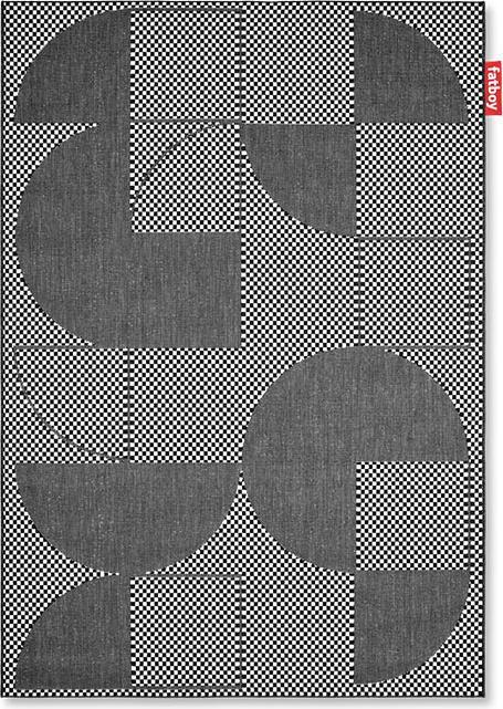 Actual product image Fatboy Carpretty Petit Jigsaw Black/White (160 x 230 cm)