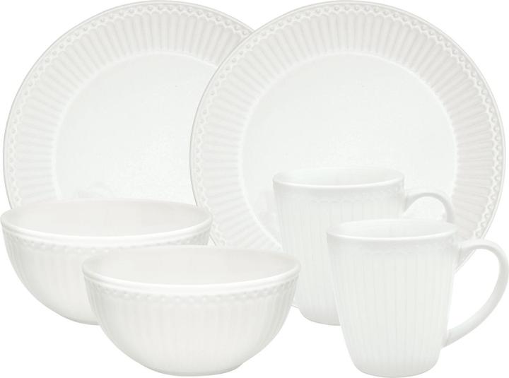 Produktbild Greengate Alice Frühstücksset white 6tlg (6 Stück)