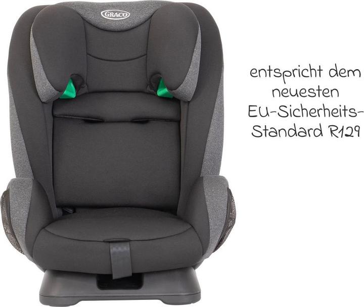 Actual product image Graco Kindersitze 9-36 kg Kindersitz FlexiGrow R129 ab 15 Monate - (Child seat, ECE R129/i-Size Standard)