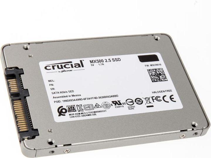 Actual product image Crucial Mx500 (1000 GB, 2.5")