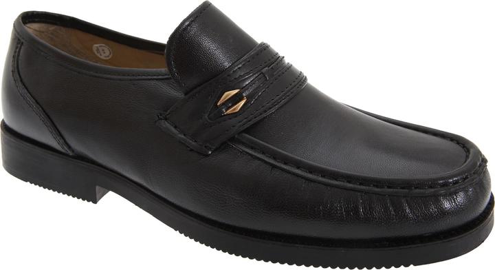 Tycoons Freizeitschuhe im Mokassin Style extra breit.