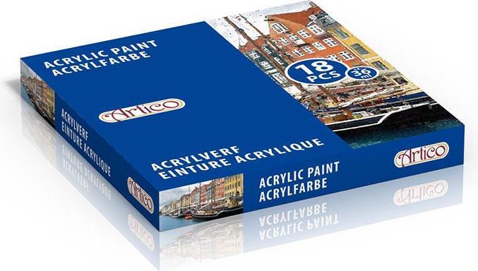 Produktbild Artist&Co Acrylfarbe (Mehrfarbig, 36 ml)
