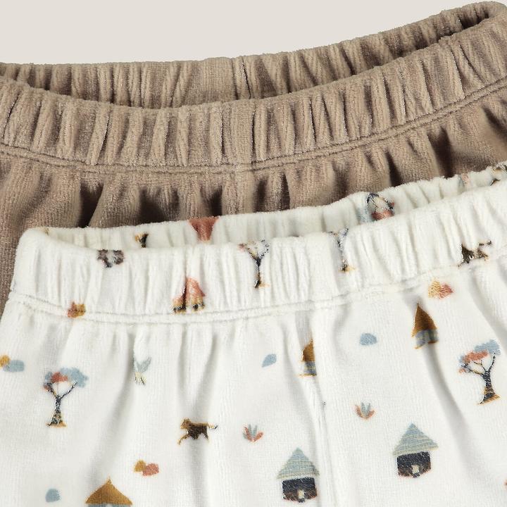 Actual product image La Redoute Collections 2 Pack Velvet Pyjamas (60)