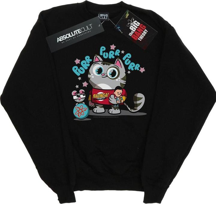 Dam Bazinga Kitty Sweatshirt aus Baumwolle