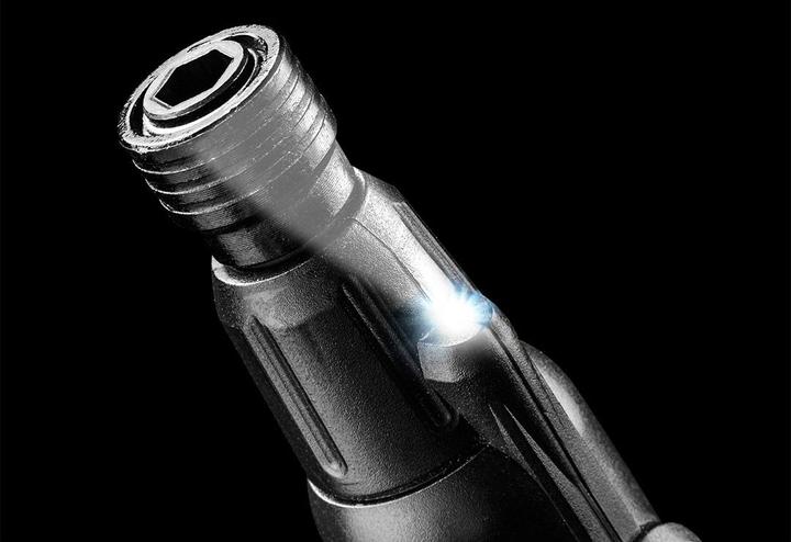 Actual product image Neo Cordless micro USB screwdriver 3.6 V, Li-Ion, plastic box + accessories (Rechargeable battery operated)