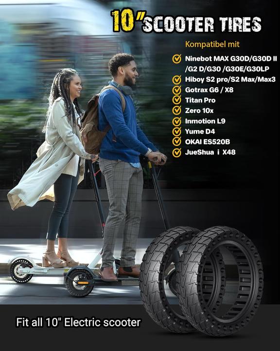 Produktbild AHJ Vollgummireifen für E-Scooter