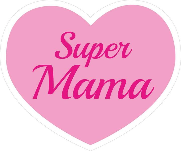 Image du produit Trenddeko Super Maman (20 x 17 cm, 40 x 33 cm, 80 x 67 cm, 100 x 84 cm, 60 x 50 cm)