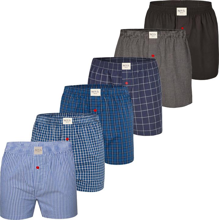 Actual product image Phil & Co. Berlin Boxer Classics (L, pack of 6)