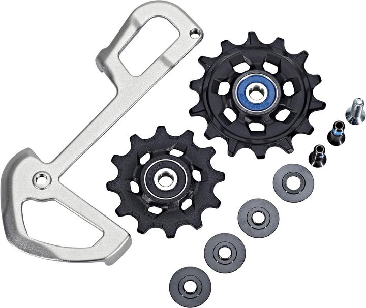 Actual product image Sram X-Sync and inner cage rear derailleur pulleys for XX1 Eagle rear derailleur