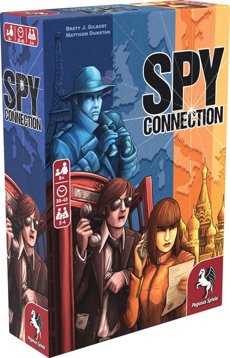 Produktbild Pegasus 51224G - Spy Connection, Brettspiel, für 2-4 Spieler, ab 8 Jahren (Deutsch, Englisch)