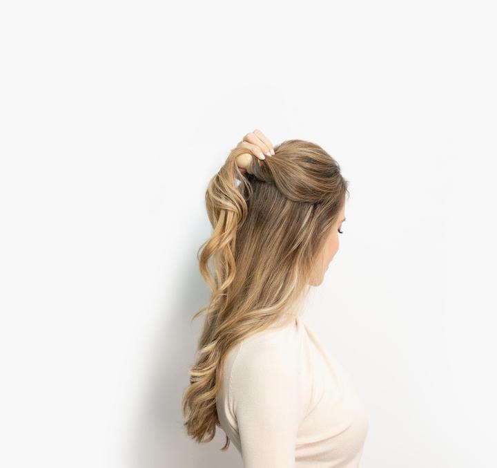 Actual product image Trisa Magic bangs blonde (Hair tie)