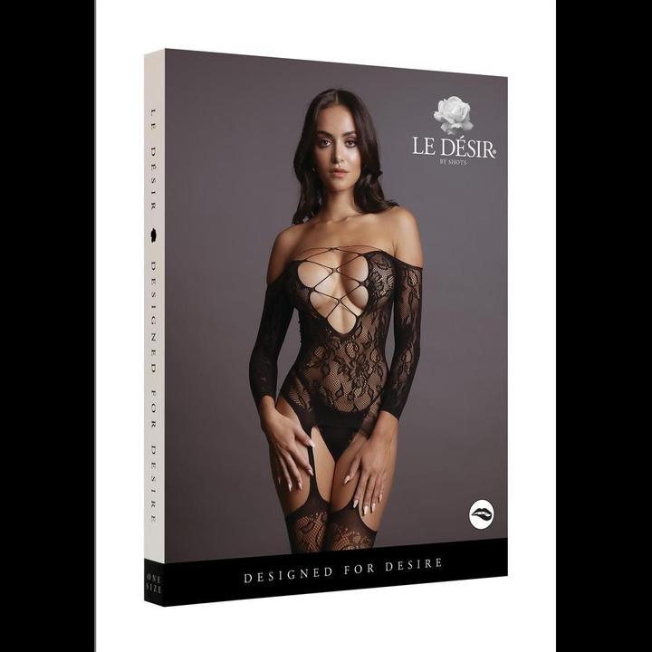 Produktbild Le Désir Criss Cross Neck Bodystocking (One Size)