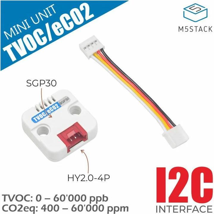 Actual product image M5Stack TVOC/eCO2 Gas Sensor