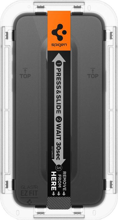 Image du produit Spigen VERRE TREMPÉ GLAS.TR "EZ FIT" FC 2-PACK IPHONE 15 PLUS NOIR (2 pièce(s), Apple iPhone 15 Plus)