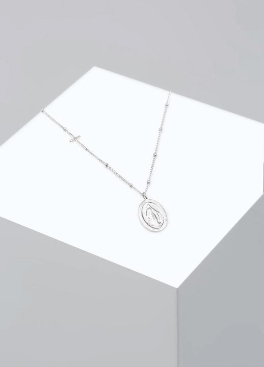 Produktbild Elli Marienbild Anhänger und Kreuz (925 Silber, 45 cm)