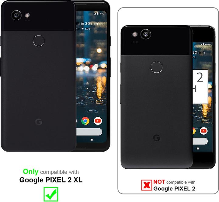 Image du produit Cadorabo Flip comme Invisible Cover (Google Pixel 2 XL)