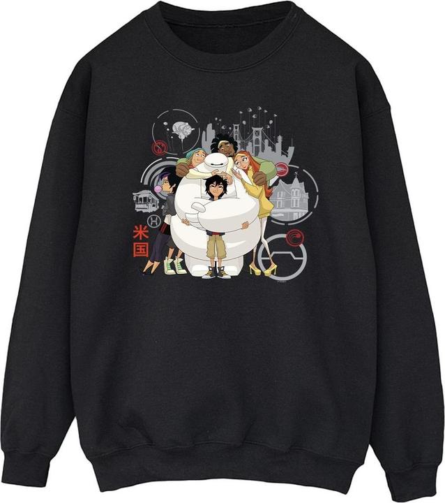 Image du produit Disney - Sweat BIG HERO BAYMAX GROUP HUG - Homme (XXL)
