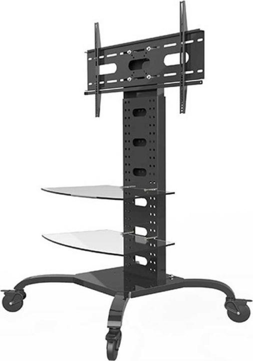 Image du produit Techly Chariot TV LED/LCD pour TV LCD LED avec 2 étagères (Universel, 70", 68 kg)