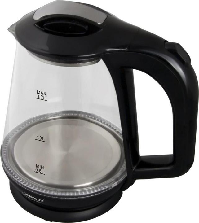 Immagine prodotto Esperanza EKK024K Bollitore elettrico 1,7 L Nero, Multicolore 1500 W (1.70 l, Spina UE)