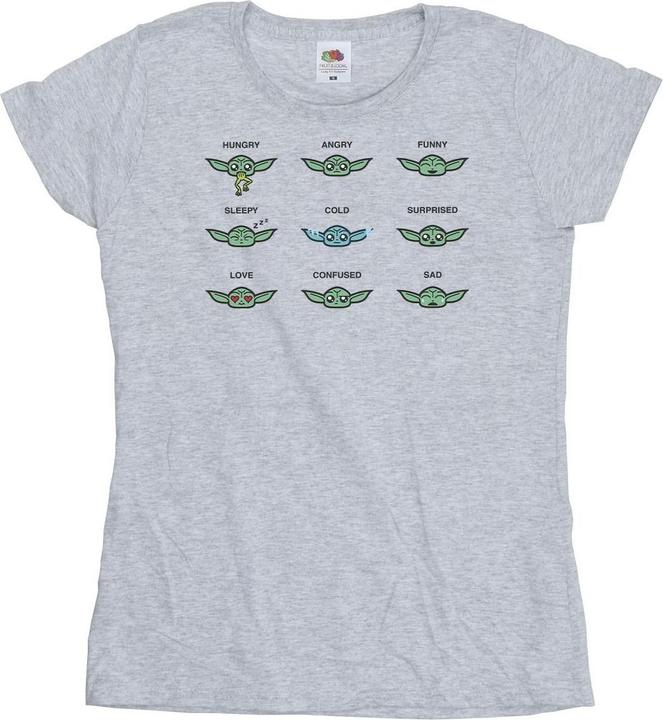 Image du produit Star Wars - T-shirt MANDALORIAN GROGU MOOD - Femme (XXL)