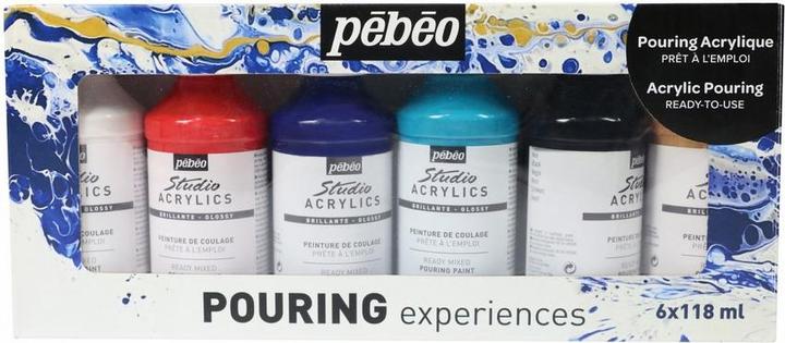 Actual product image Pebeo Set Pouring 6X118Ml (118 ml)