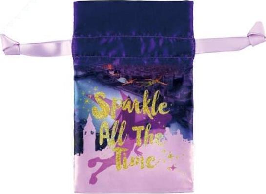 Image du produit Disney Store Club - Sac Fée Clochette avec cordon de serrage en miroir scintillant et satin