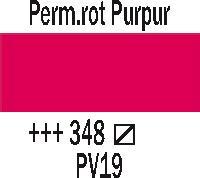 Actual product image Amsterdam Standard Series 348 (Permanent Red Purple, 120 ml)