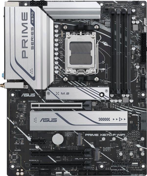 ASUS PRIME X670-P WIFI (AM5, AMD X670, ATX)