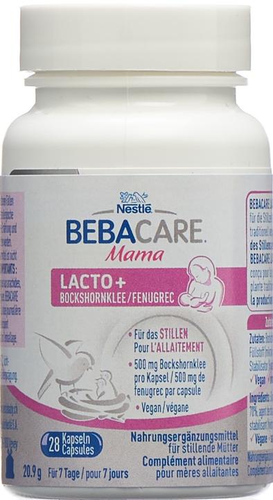 Produktbild Nestlé Lacto+ Bockshornklee (28 Stück, Kapseln, 37.92 g)