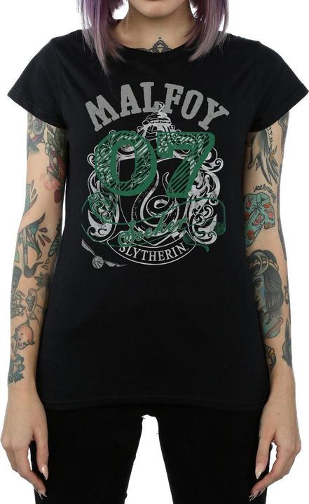 Image du produit T-shirt en coton Femme/Femme Malefoy Serpentard (L)