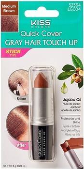 Actual product image KISS My Face- Quick Cover Gray Hair Touch Up Stick - RtÄ'nka na krytÃ Å¡edin a odrostÅ¯ 6 g Medium