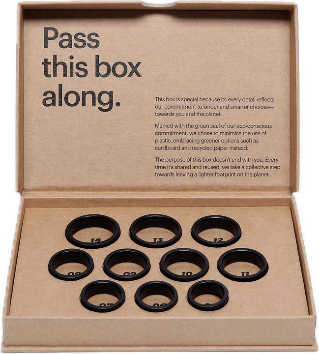 Actual product image Ultrahuman Ring Air Sizing Kit size 5- 14 colouri