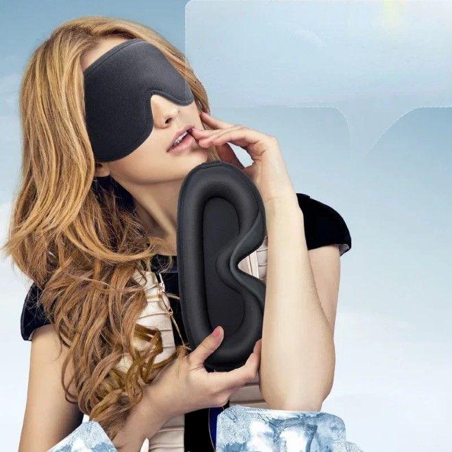 Produktbild MU Style 3D gepolsterte Schlafmaske (Schlafmaske)