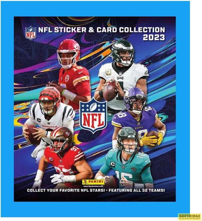 Produktbild Panini NFL Sticker & Card Collection 2023 Display (50)