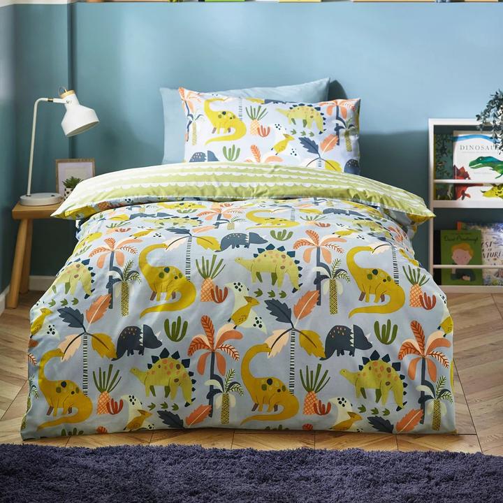 Image du produit Little - Parure de lit DINOS SCANDI