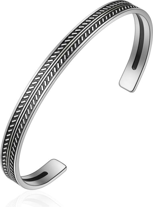 Immagine prodotto True Rebels Bracciale da uomo - 36770 (21 cm, Acciaio inossidabile)