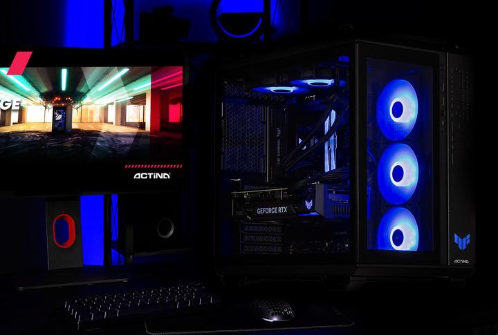 Actual product image Actina Gaming GameOn (AMD Ryzen 7 7800X3D, 32 GB, 2000 GB, AMD Radeon Graphics)