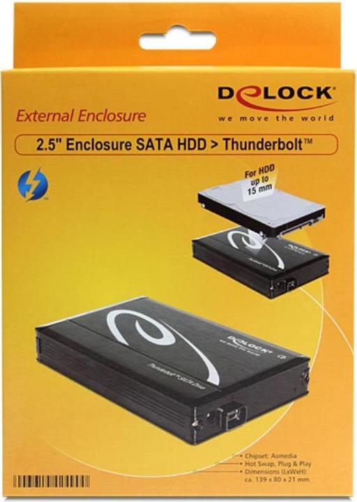 Actual product image Delock Thunderbolt - SATA HDD / SSD 2.5" (2.5")