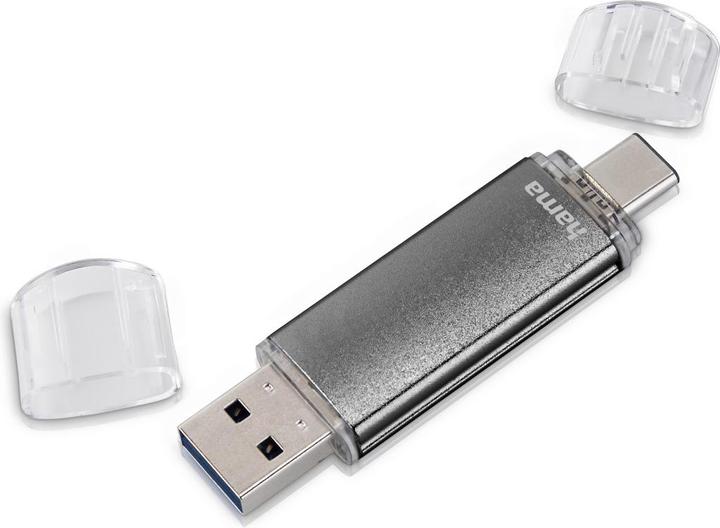 Actual product image Hama Laeta Twin (32 GB, USB-A, Micro USB, USB 2.0)