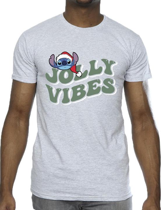Image du produit Disney - T-shirt LILO & STITCH JOLLY CHILLING VIBES - Homme (L)