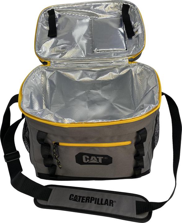 Produktbild Cat 24 Dosen Kühltasche mit Getränkehalter, Schnell-Luke (22.50 l)