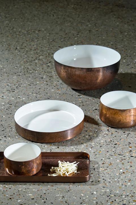 Actual product image Villa Collection Villa serving platter copper 30x15 cm