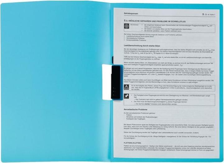 Actual product image Kolma Clip binder Easy A4 blue (A4, 1 x)